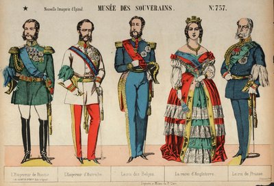 European royalty by French School