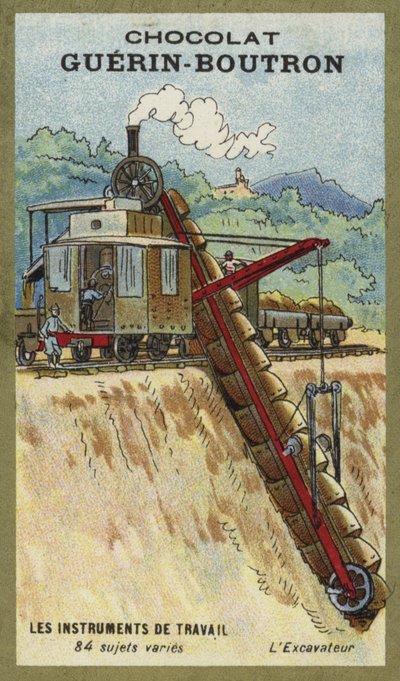 Excavator by French School