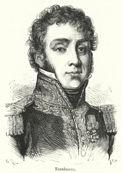 Excelmans (engraving) by French School