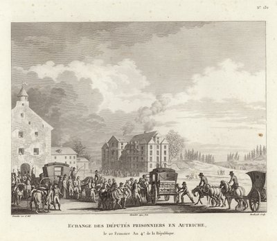 Exchange of prisoners in Austria by French School