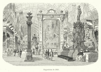 Exhibition of 1855 by French School