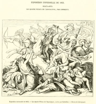 Universal Exposition of 1855, The Four Horsemen of the Apocalypse by French School