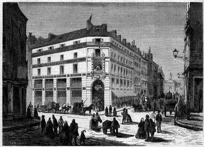 Exterior view of the new stores in the Grand Conde, in Paris, inaugurated on April 8 by French School