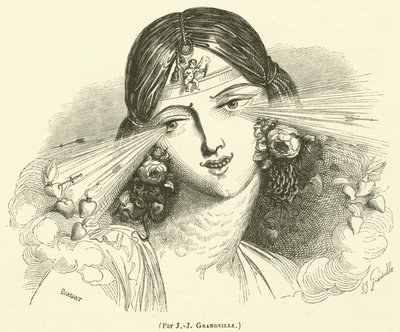 Eyes of Love by French School
