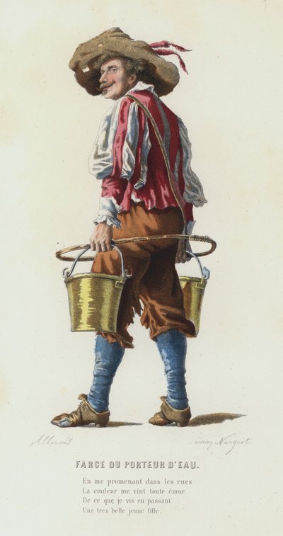 Farce of the Water Carrier by French School