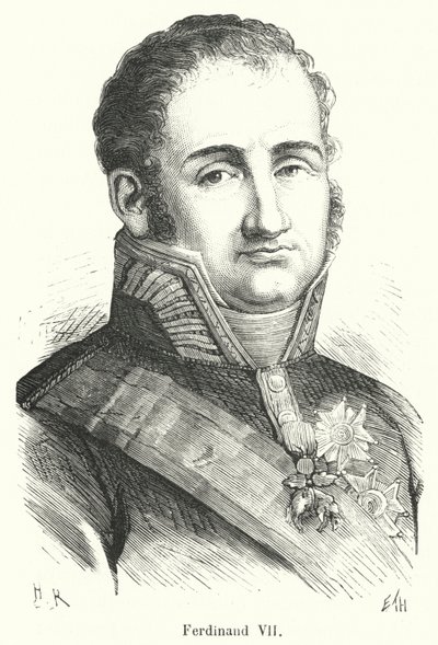 Ferdinand VII by French School