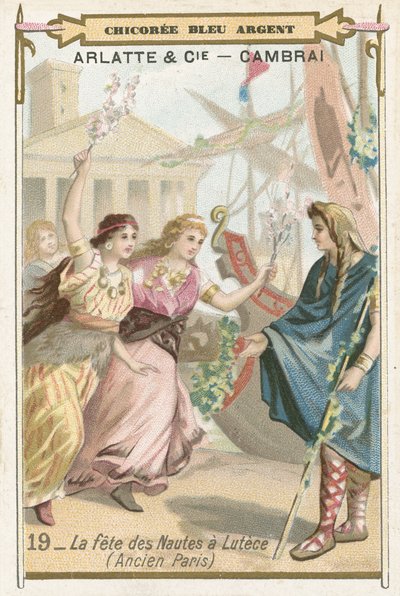 Festival of the Boatmen of Lutetia, Gaul by French School