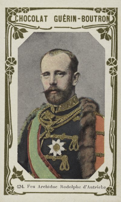 Late Archduke Rudolf of Austria by French School