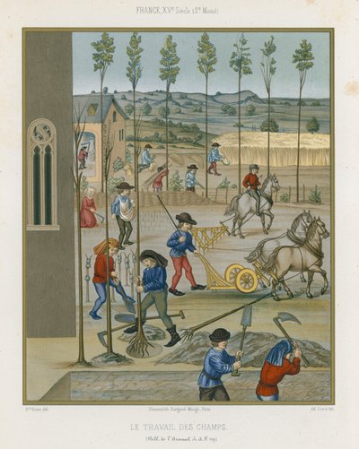 Field work by French School