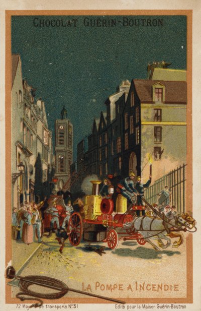 Fire engine by French School