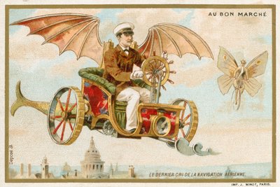 Flying machine by French School