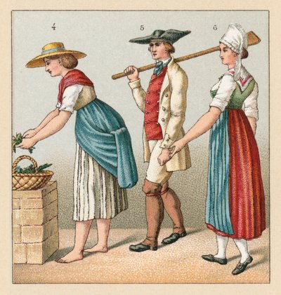 France 19th Century Costume by French School