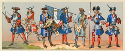 France XVII-XVIIIth Century Costume by French School