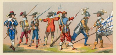 France XVII-XVIIIth Century Costume by French School