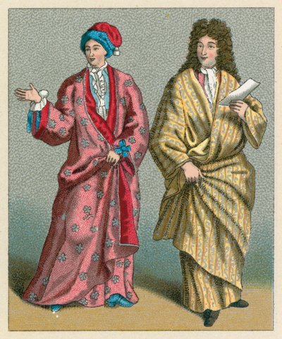 France XVII-XVIIIth Cent Costume by French School