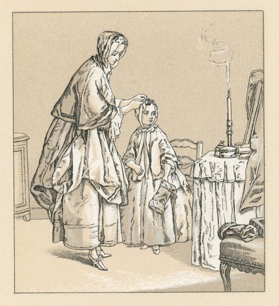 France XVIIIth Cent Costume by French School
