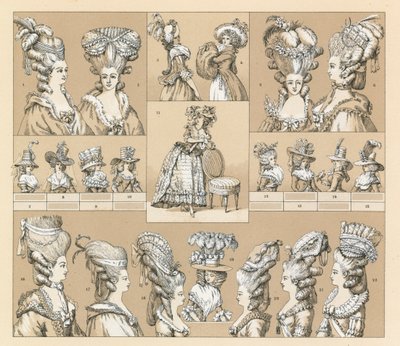 France XVIIIth Cent Costume by French School
