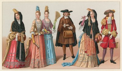 France 17th Century Costume by French School