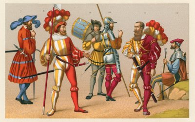 France XVIth Century Costume by French School