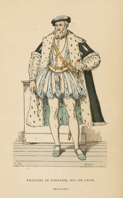 Francis of Lorraine, Duke of Guise by French School