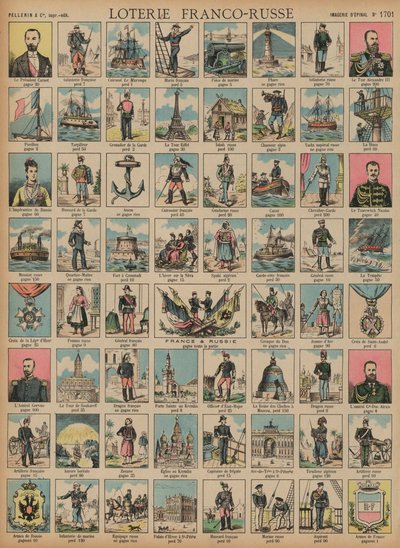 Franco-Russian Lottery Game by French School