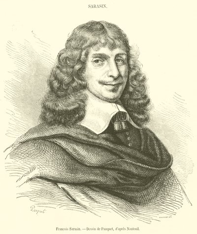 Francois Sarasin (engraving) by French School