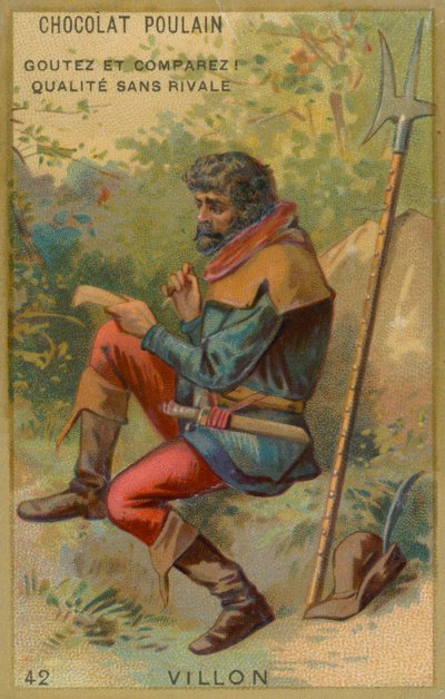 Francois Villon by French School