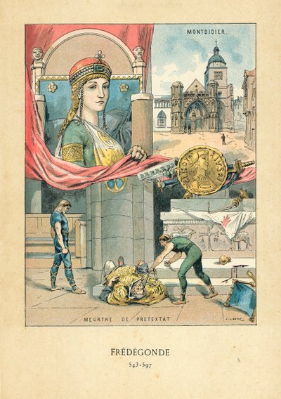 Fredegonde by French School