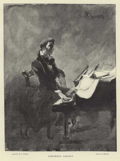 Frederic Chopin, Polish Pianist and Composer by French School