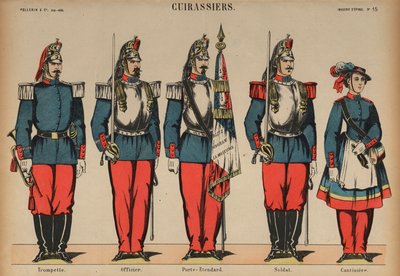 French Army Cuirassiers by French School