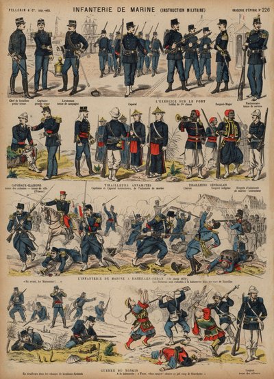 French Marines by French School