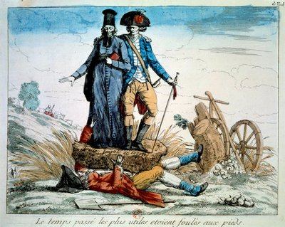 French Revolution: Cartoon on the Three Orders by French School