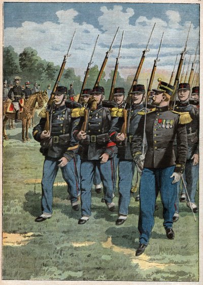 French Army by French School