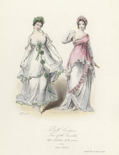 French Ball Costume, Time of the Consulate by French School