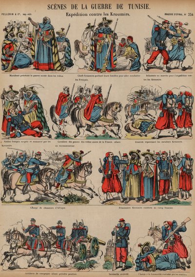 French Expedition Against the Kroumirs, Tunisia by French School