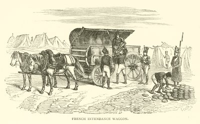 French Intendance Waggon by French School