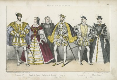 French Kings and Queens of the 16th Century by French School