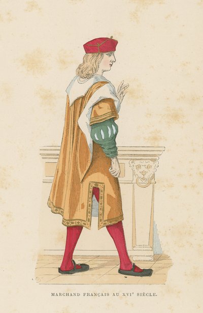 French merchant, 16th Century by French School