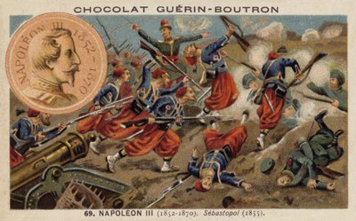 French troops at the Siege of Sevastopol by French School