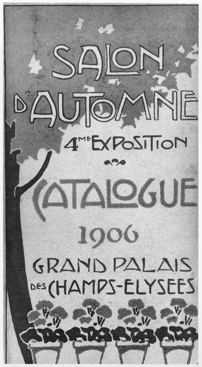 Front cover illustration of the catalogue for the 4th Salon d