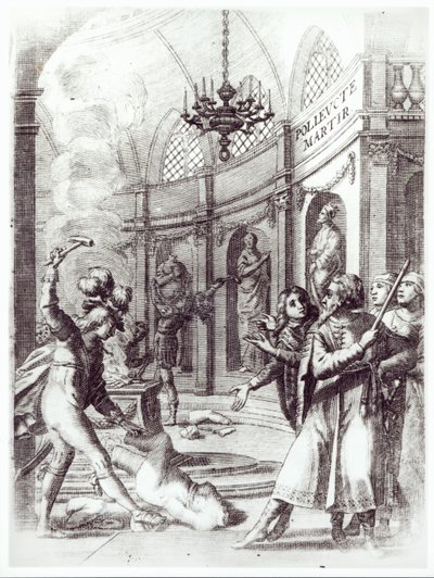 Frontispiece for Polyeucte by Pierre Corneille Published in 1643 by French School