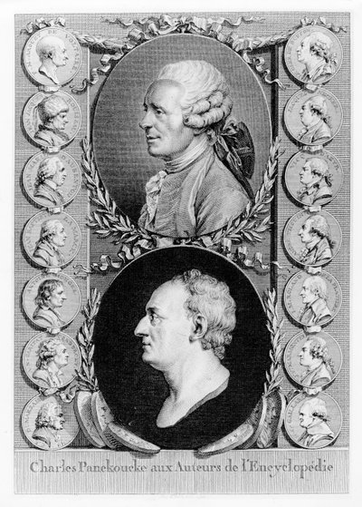 Frontispiece of a Panckocke edition of L