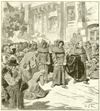 Funeral of Clemence Isaure by French School