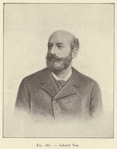 Gabriel Yon (engraving) by French School