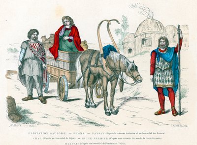 Gallic Home by French School