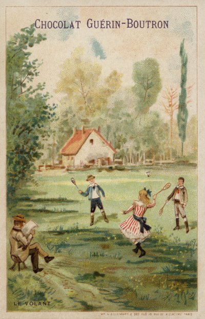 Game of Badminton by French School