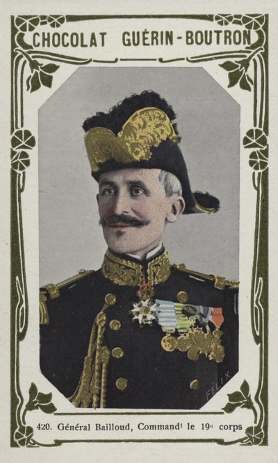 General Bailloud, Commander of the 19th Corps by French School