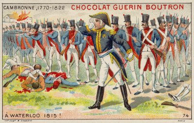 General Cambronne at the Battle of Waterloo by French School