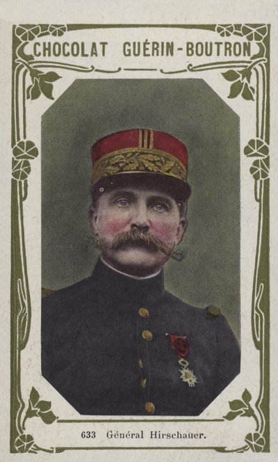 General Hirschauer by French School