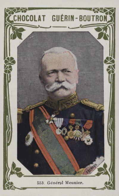 General Meunier by French School